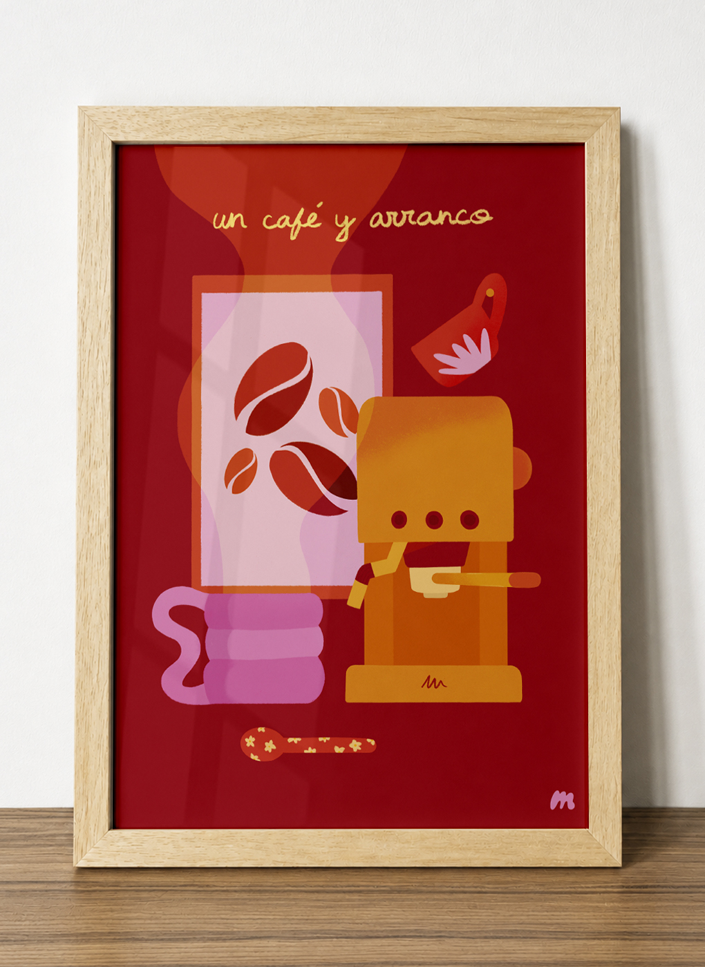 Print Guía de café en tamaño 30x40 cm